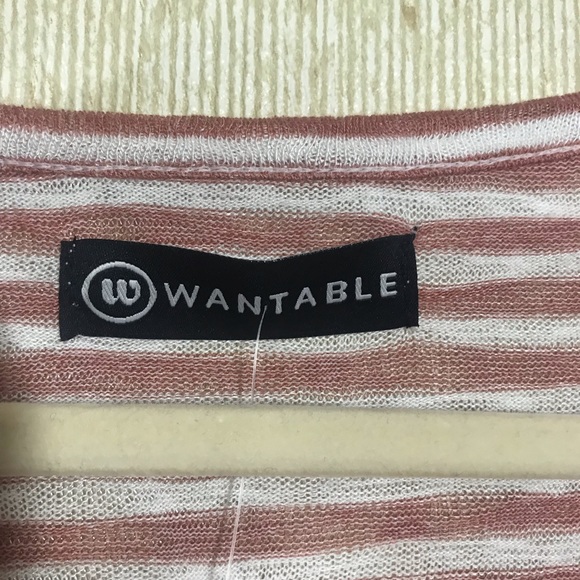 BNWT WANTABLE Long Sleeve Pocket Sweater Top, XL - Picture 4 of 7